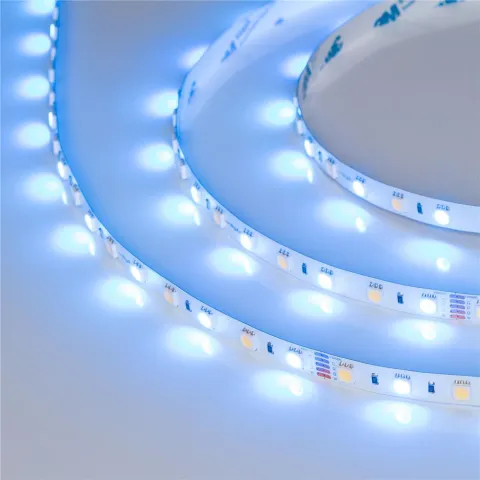 Светодиодная лента Arlight RT-B60-10mm 24V RGBW-White (14.4 W/m, IP20, 5060, 5m)