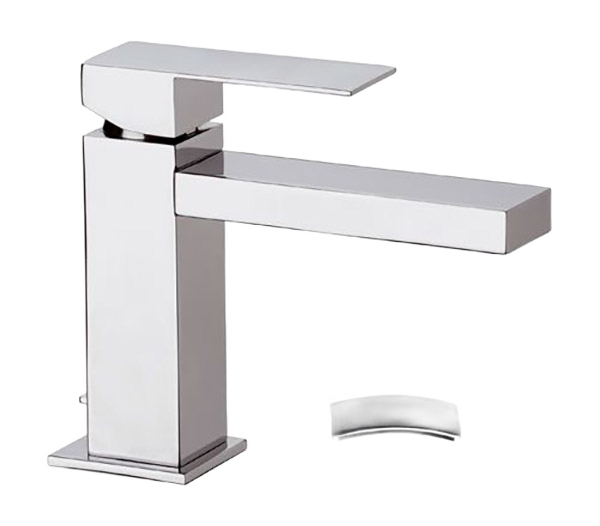 Смеситель для раковины с донным клапаном Remer QD10, хром