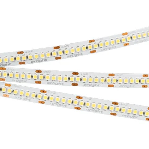 Светодиодная лента Arlight RT-A240-10mm 24V Warm2400 (19.2 W/m, IP20, 3528, 5m)