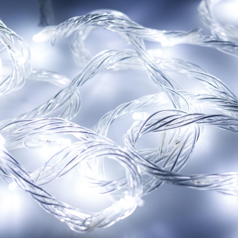Светодиодная гирлянда Ardecoled ARD-STRING-HOME-10000-CLEAR-99LED-RUN WHITE (230V, 10.5W)