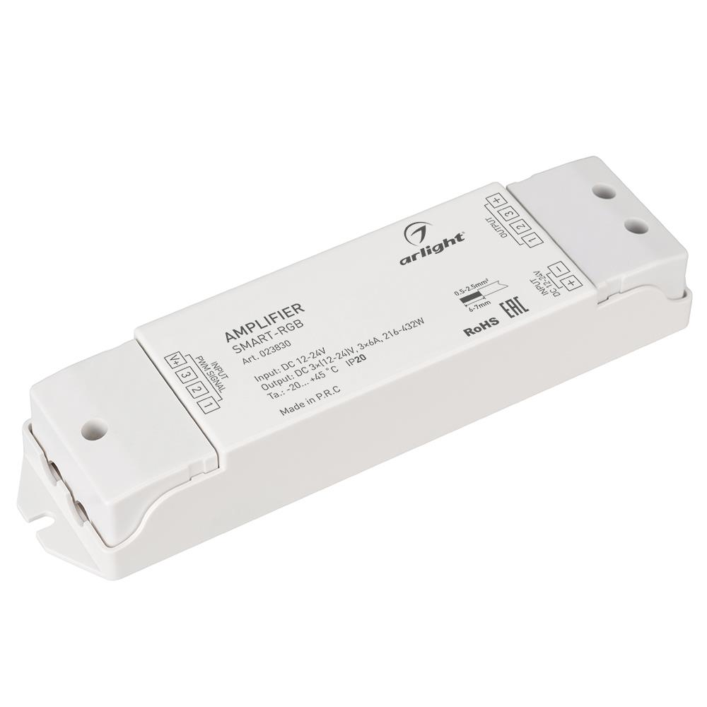 Усилитель Arlight SMART-RGB (12-24V, 3x6A)