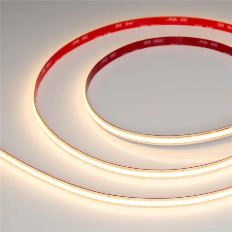 Светодиодная лента Arlight COB-X480-10mm 24V Warm2700 (10 W/m, IP20, 5m, FreeCut)