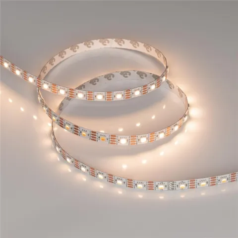 Светодиодная лента Arlight SPI-B60-10mm 12V Warm3000-PX1-RAM (9.3 W/m, IP20, 5060, 5m)