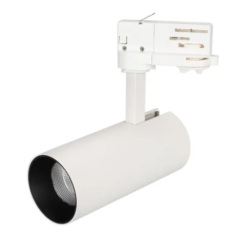 Светильник Arlight SP-POLO-TRACK-LEG-R65-8W Warm3000 (WH-BK, 40 deg)