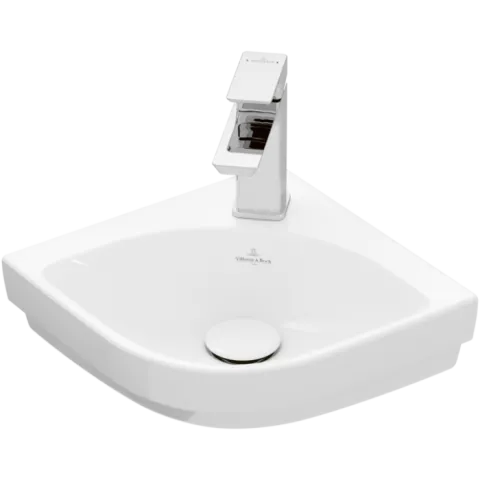 Раковина угловая Villeroy & Boch Subway 3.0 32 x 32 см, альпийский белый