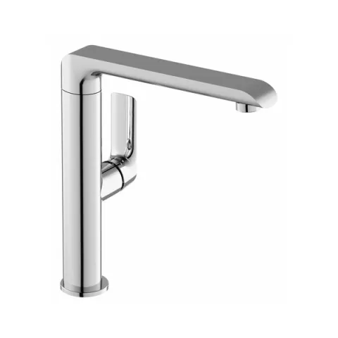 Смеситель для умывальника без донного клапана с поворотным изливом RAVAK Flat FL 016.00