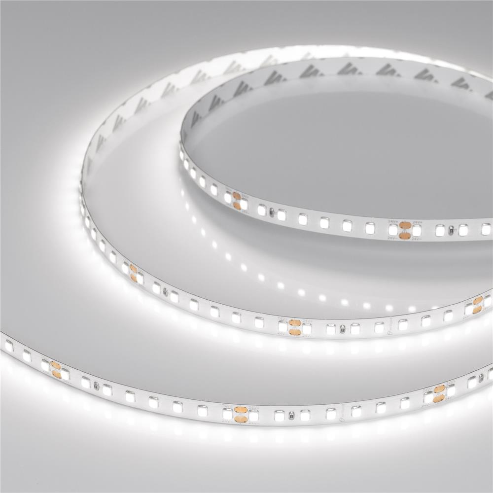 Светодиодная лента Arlight RT-A128-8mm 24V White6000 (9.6 W/m, IP20, 2835, 5m)