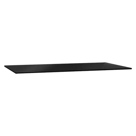 Столешница стеклянная VitrA Origin 90 см, без отверстия, черная