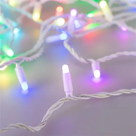 Светодиодная гирлянда Ardecoled ARD-STRING-CLASSIC-10000-WHITE-100LED-MILK-LIVE RGB-DMX (24V, 10W)