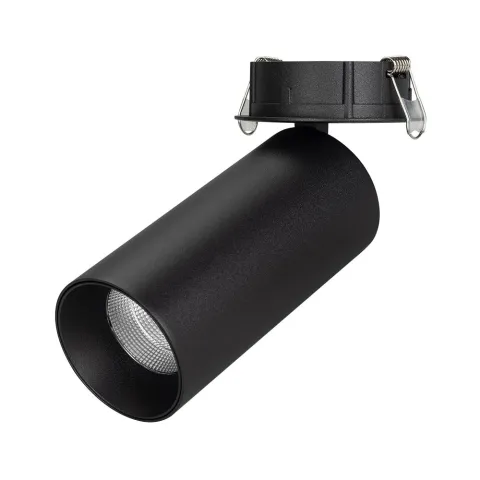 Светильник Arlight SP-POLO-BUILT-R65-8W Warm3000 (BK-BK, 40 deg)