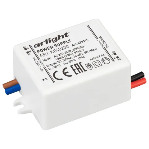 Блок питания Arlight ARJ-KE40200 (8W, 200mA, PFC)