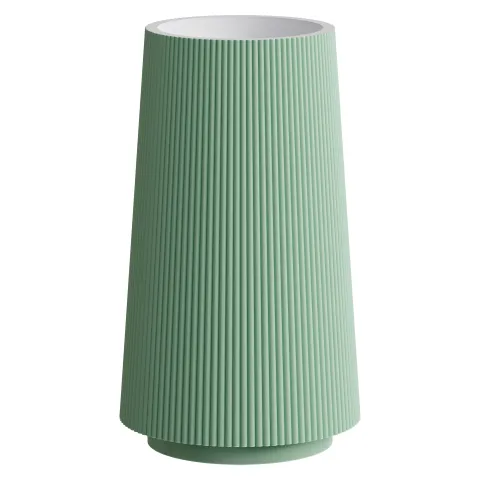 Раковина напольная рифленая Boheme Corian 480*480*850 MINT (мятный)