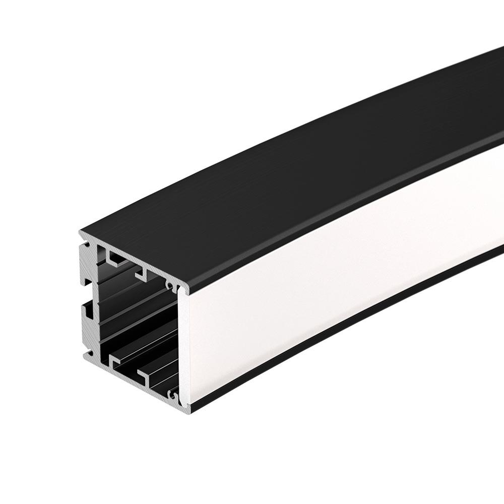 Профиль Arlight SL-ARC-3535-D1500-N90 BLACK (1180мм, дуга 1 из 4)