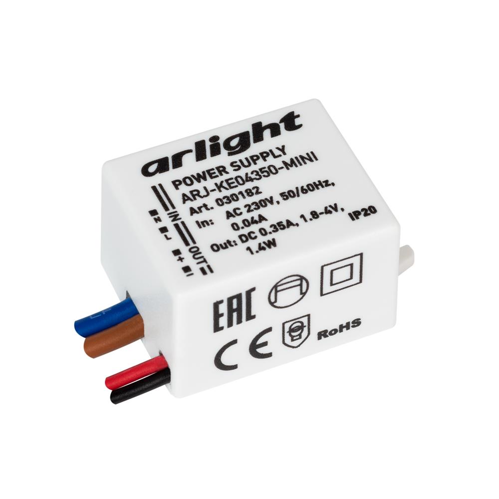 Блок питания Arlight ARJ-KE04350-MINI (1.4W, 350mA)