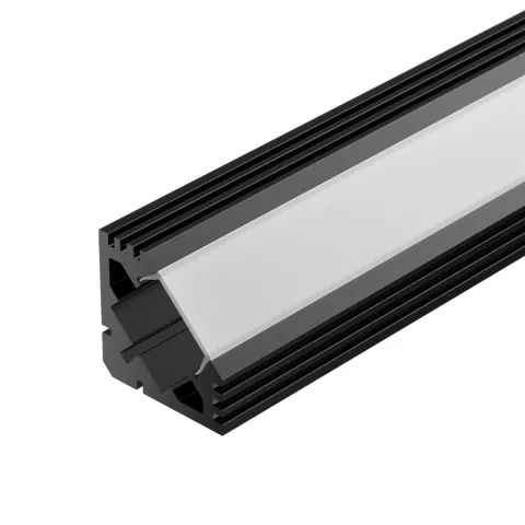 Профиль Arlight PDS45-T-2000 ANOD Black RAL9005