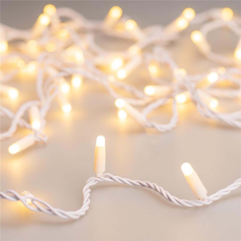 Светодиодная гирлянда Ardecoled ARD-STRING-CLASSIC-10000-WHITE-100LED-MILK-STD Warm (230V, 7W)