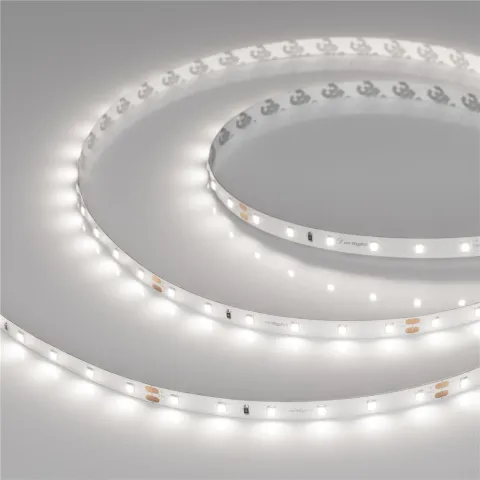 Светодиодная лента Arlight UL-A60-8mm 24V Day5000 (7.2 W/m, IP20, 5m)