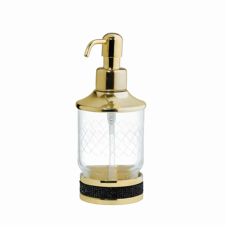 Настольный диспенсер Boheme ROYALE CRISTAL, чёрный матовый