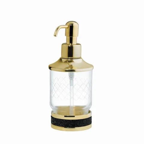 Настольный диспенсер Boheme ROYALE CRISTAL, чёрный матовый