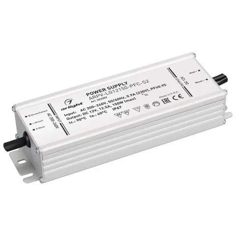 Блок питания Arlight ARPV-LG12150-PFC-S2 (12V, 12.5A, 150W)