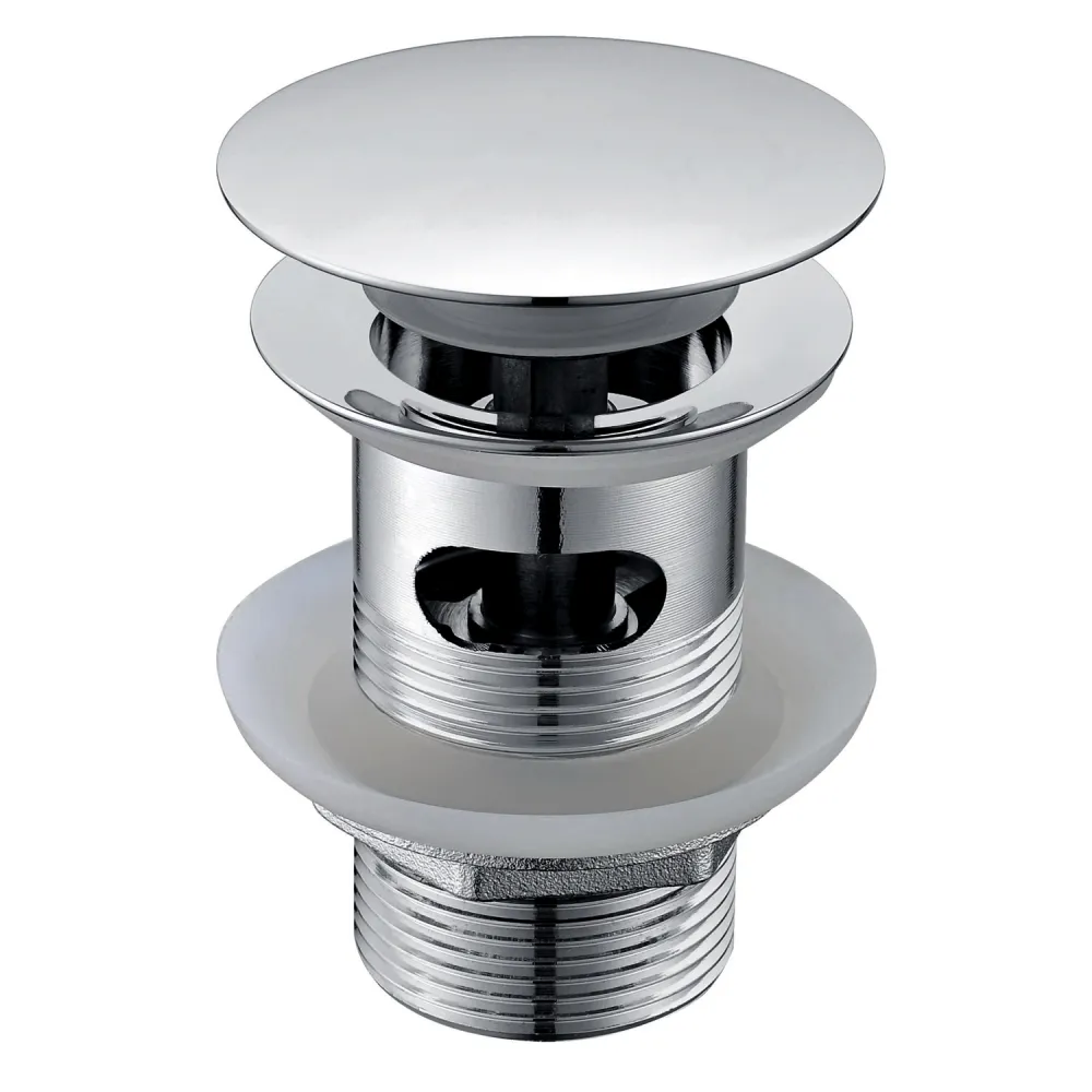 Донный клапан WasserKRAFT A024 Push-up, хром