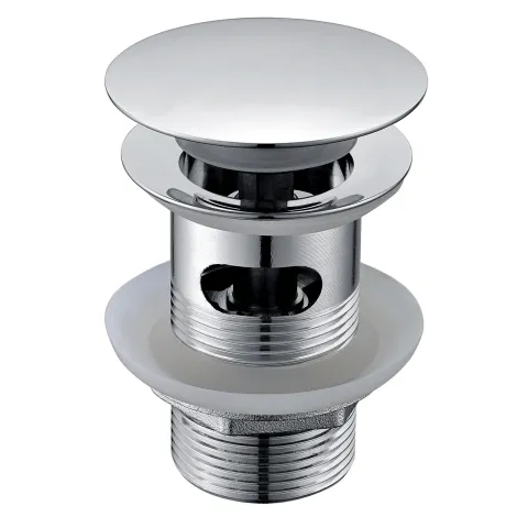 Донный клапан WasserKRAFT A024 Push-up, хром