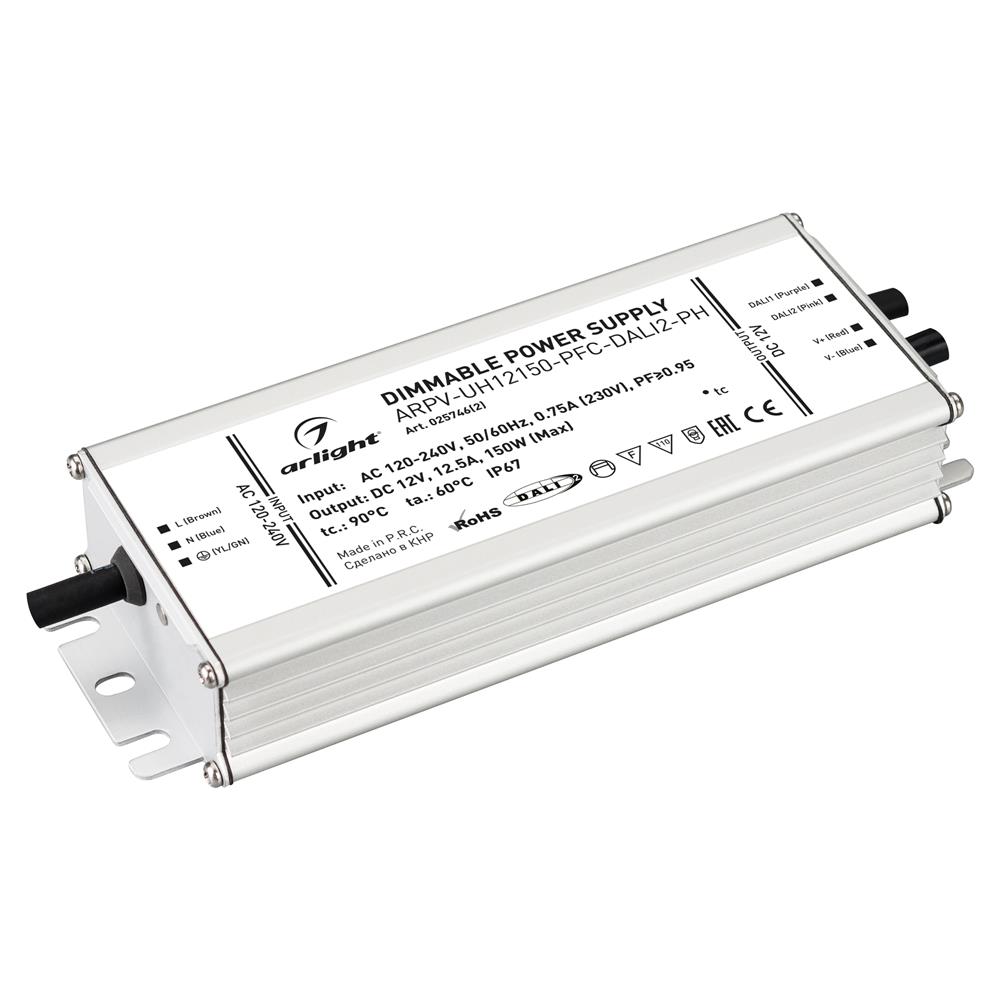 Блок питания Arlight ARPV-UH12150-PFC-DALI2-PH (12V, 12.5A, 150W)