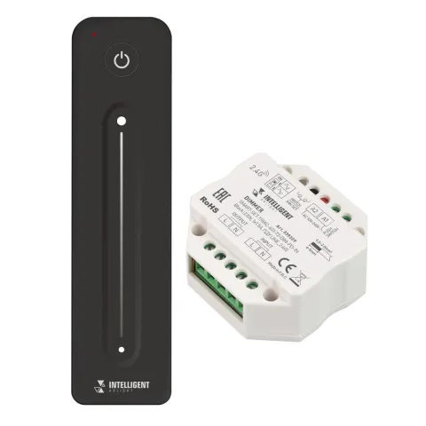 Диммер Arlight SMART-SET-TRIAC-601-72-DIM-PD-IN Black (230V, 1x1.5A, ПДУ LINE, 2.4G)