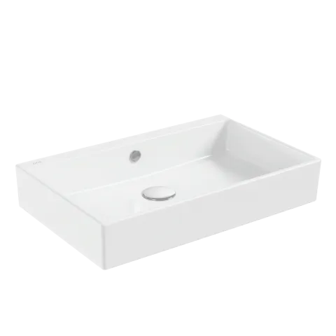 Раковина VitrA ArchiPlan 60 x 39 см белая антибактериальное покрытие Hygiene, белый