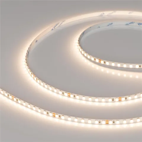 Светодиодная лента Arlight RT-A160-5mm 24V Warm3500 (15 W/m, IP20, 2835, 5m)