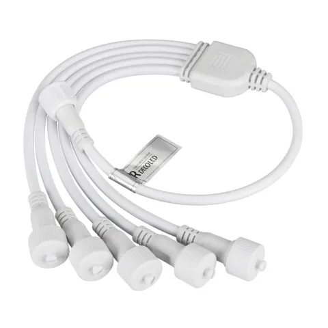 Коннектор питания Ardecoled ARD-CLASSIC-SYNC-RGB White (230V, 5 ports)