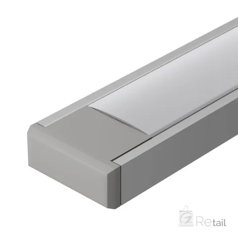 Профиль с экраном Arlight MIC-2000 ANOD+OPAL