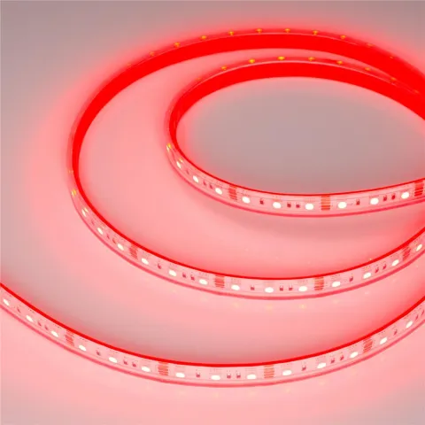 Светодиодная лента герметичная Arlight RTW-PS-B60-12mm 12V RGB (14.4 W/m, IP67, 5060, 5m)