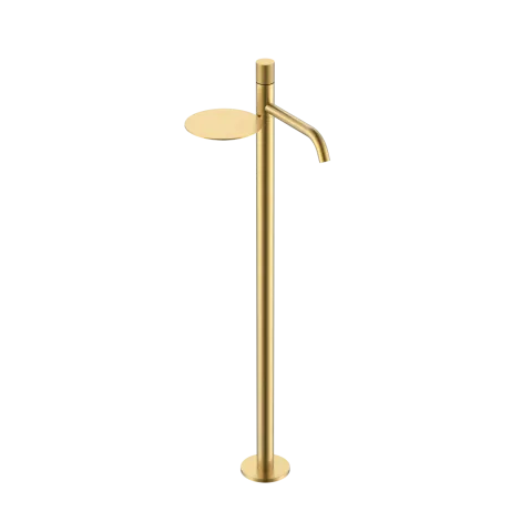 Смеситель для раковины Boheme Stick, золото матовое