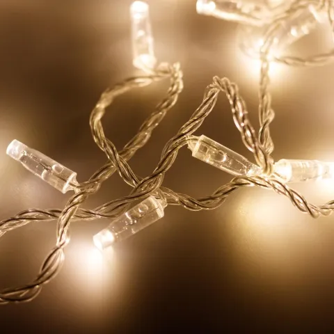 Светодиодная гирлянда Ardecoled ARD-STRING-CLASSIC-10000-CLEAR-100LED-STD WARM (230V, 7W)