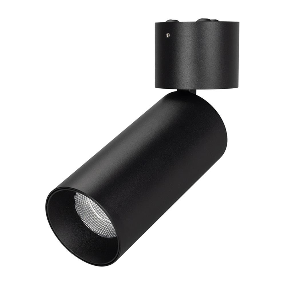 Светильник Arlight SP-POLO-SURFACE-FLAP-R65-8W Warm3000 (BK-BK, 40 deg)