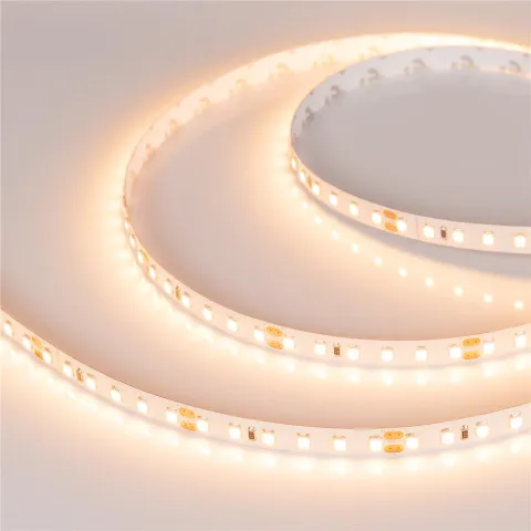 Светодиодная лента Arlight RT-A120-8mm 24V Warm2700 (14.4 W/m, IP20, 2835, 5m)