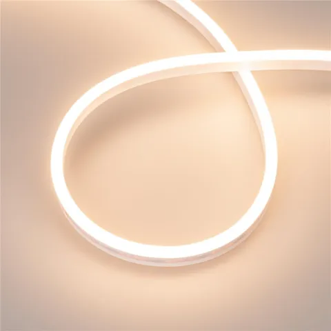 Светодиодная лента герметичная Arlight AURORA-PS-A120-12x6mm 24V Warm3000 (10 W/m, IP65, 2835, 5m)