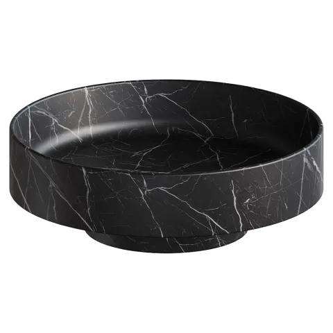 Раковина накладная Ø40 см ArmadiArt Sole Corian