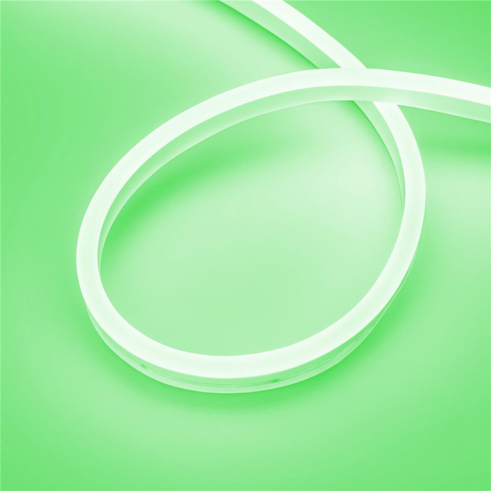Светодиодная лента герметичная Arlight AURORA-PS-A120-16x8mm 24V Green (10 W/m, IP65, 2835, 5m)