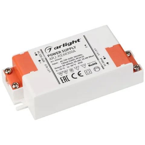 Блок питания Arlight ARJ-KE68300A (20W, 300mA, PFC)