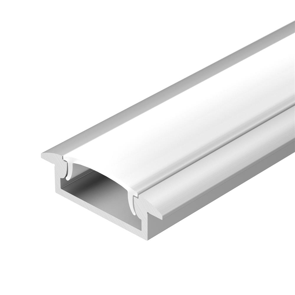 Профиль с экраном Arlight ALU-WIDE-F-H8-2000 ANOD+FROST