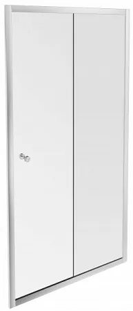 Душевая дверь Jacob Delafon Serenity 100х190 см, серый блестящий, реверсивная, прозрачное стекло