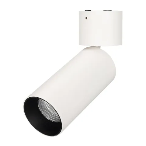 Светильник Arlight SP-POLO-SURFACE-FLAP-R65-8W Day4000 (WH-BK, 40 deg)