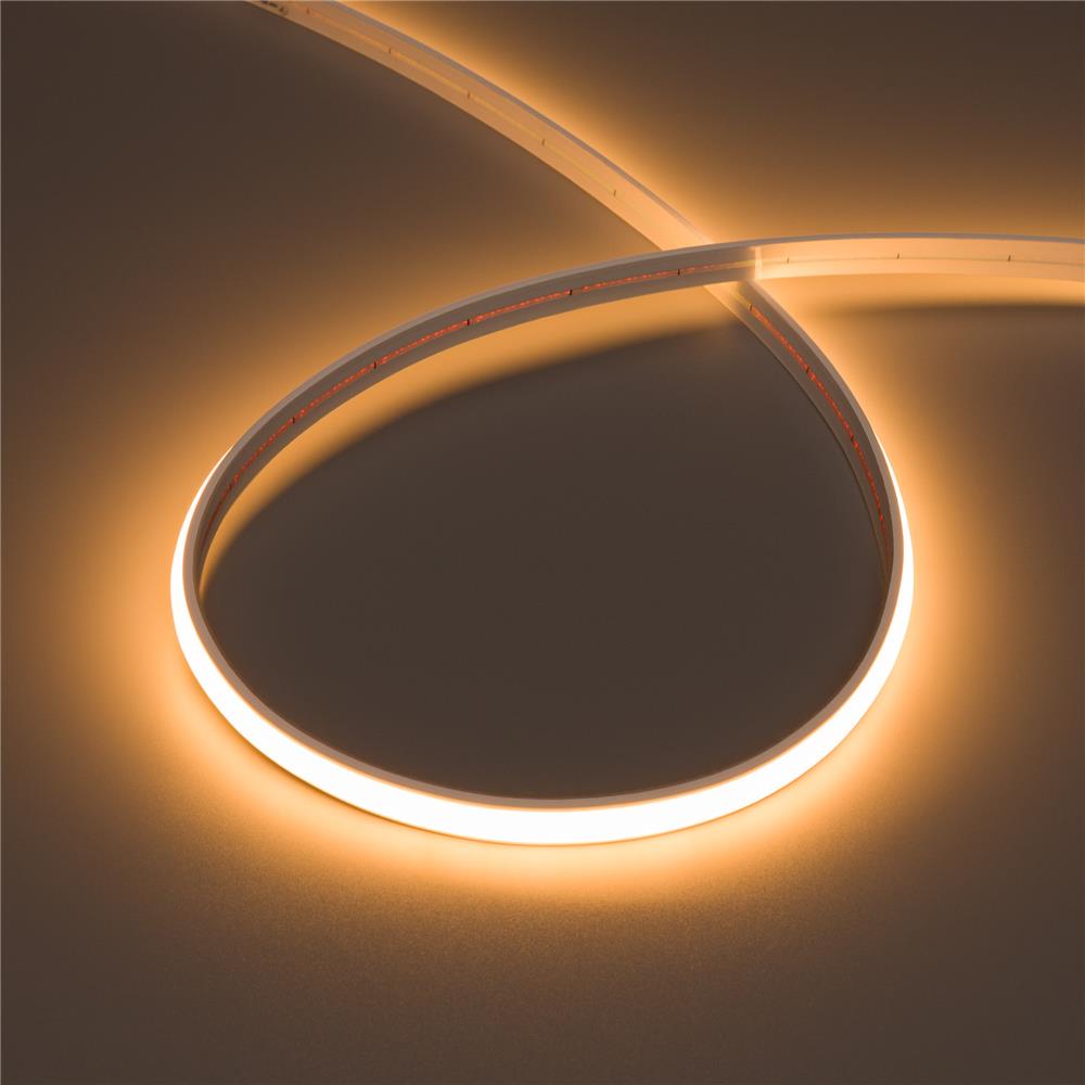 Светодиодная лента герметичная Arlight MOONLIGHT-TOP-X544-10x5mm 24V Warm2200 (10 W/m, IP65, 5m, wire x1)