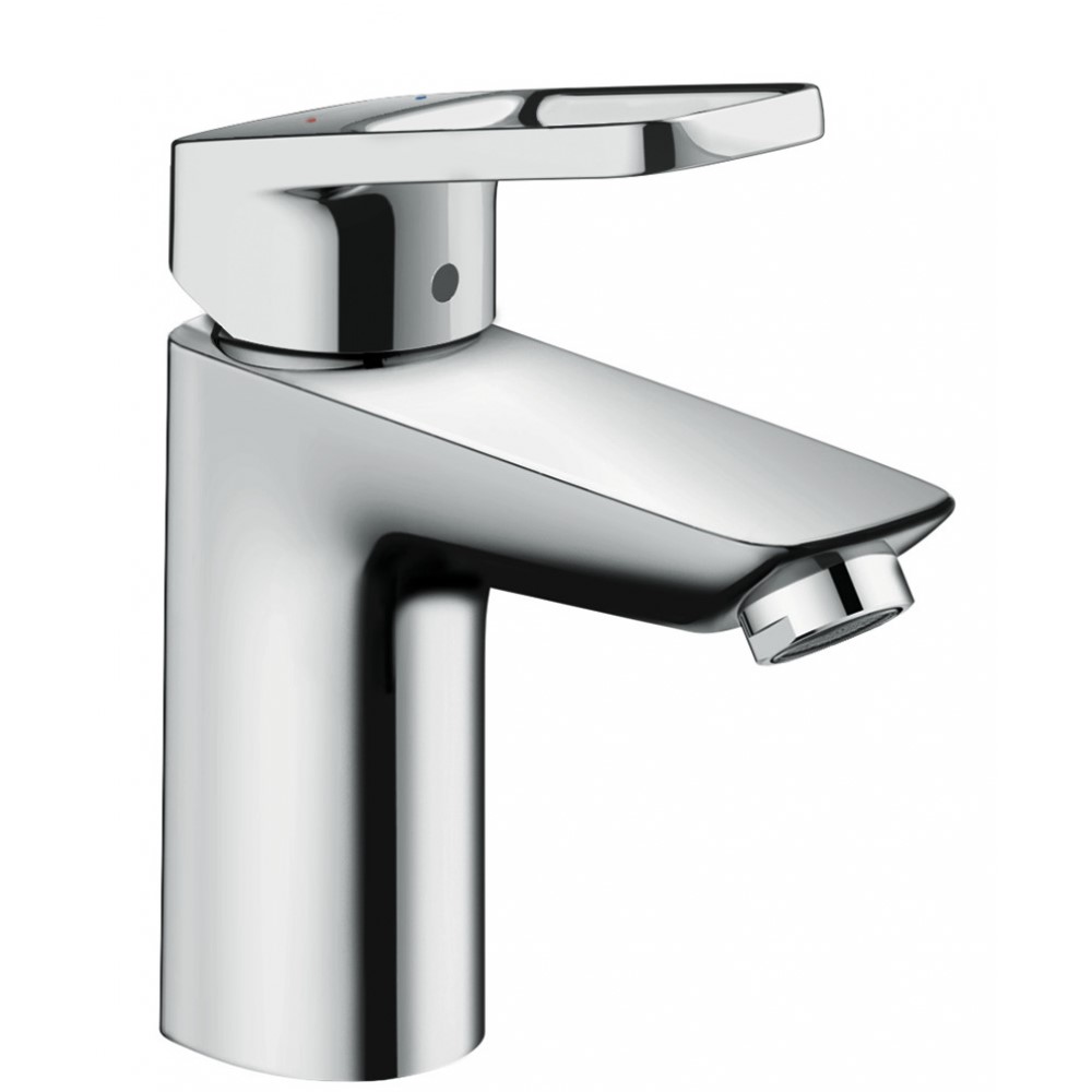 Смеситель Hansgrohe Logis loop для раковины со средним изливом и сливным гарнитуром, хром