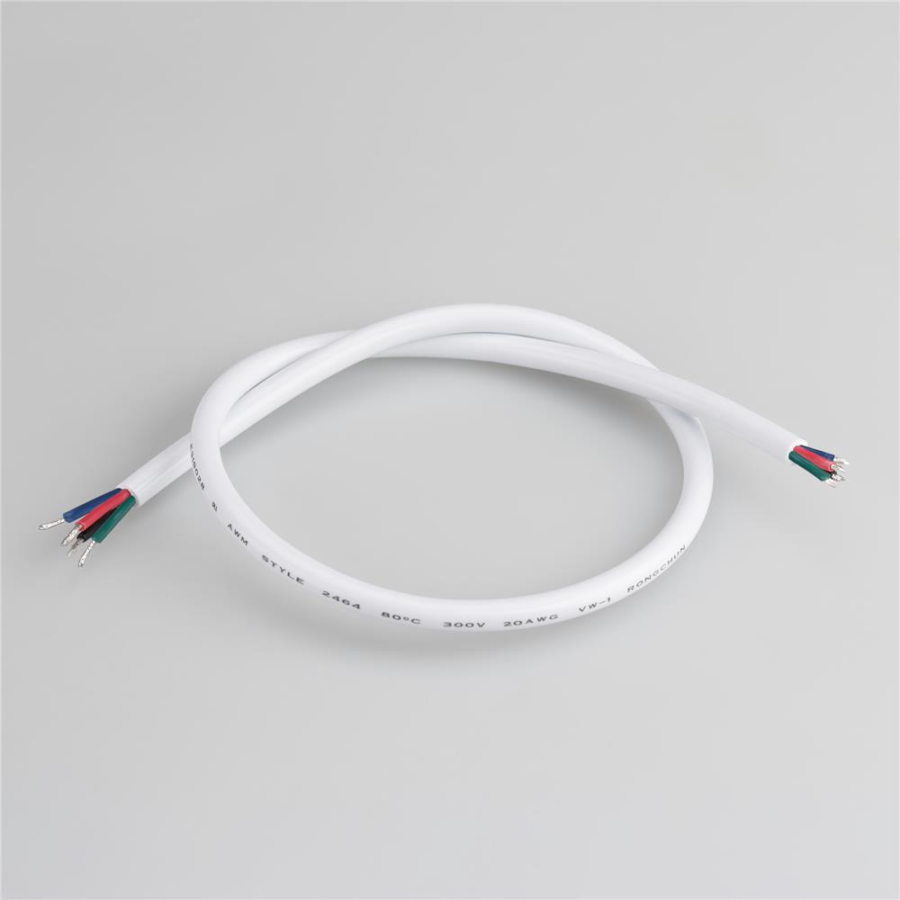 Провод питания Arlight ARL-MOONLIGHT-20AWG-4W-D6-CU-500 White
