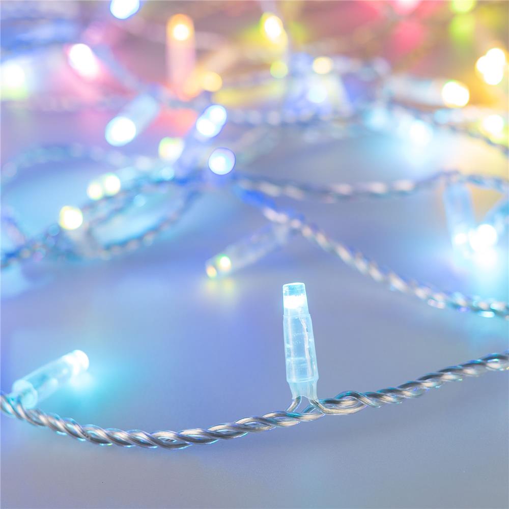 Светодиодная гирлянда Ardecoled ARD-STRING-CLASSIC-10000-CLEAR-95LED-LIVE RGBW-DMX (24V, 10W)