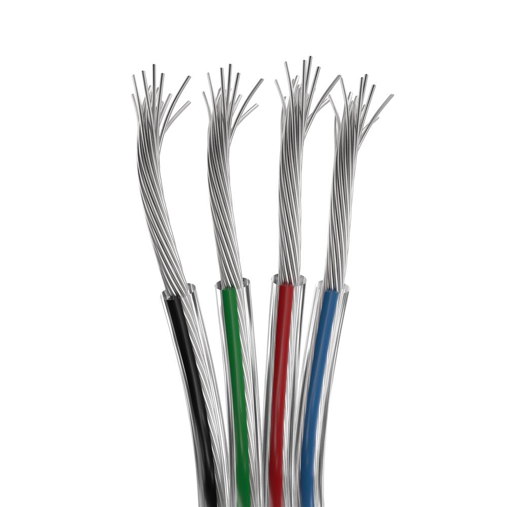 Шлейф питания Arlight ARL-22AWG-CLEAR-4Wire-CU