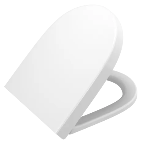 Сиденье для унитаза VitrA Sento, круглое белое дюропласт, с микролифтом